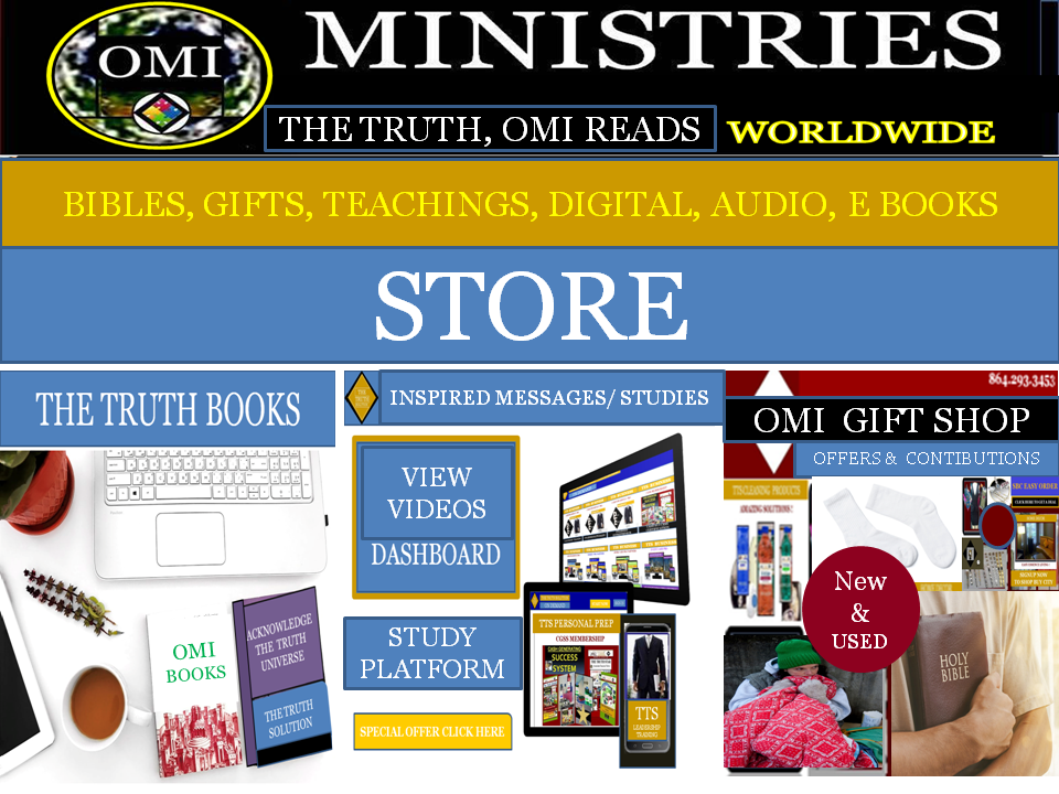 The Truth Carts, OMI Ministries Store